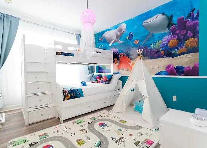 Beautiful Orlando Apt With Nemo Bedroom, 15 Min To Disney!